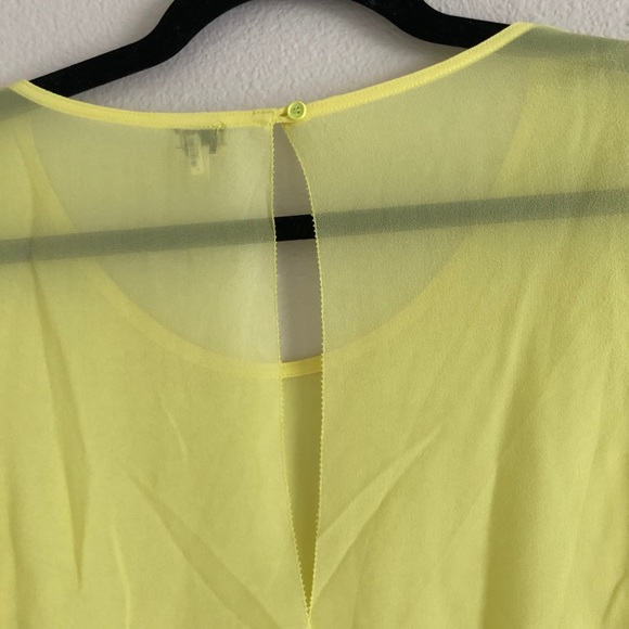 Aritzia Wilfred yellow silk blouse - Picture 5 of 5